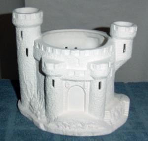 castle candle holder