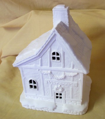 Christmas village post office - Village Pieces (double click on ...